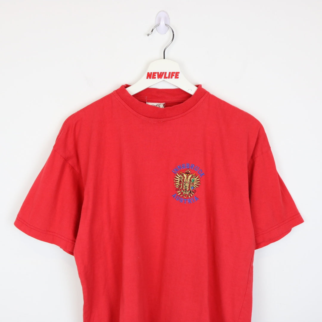 Vintage 90's Innsbruck Austria Tee - M-NEWLIFE Clothing