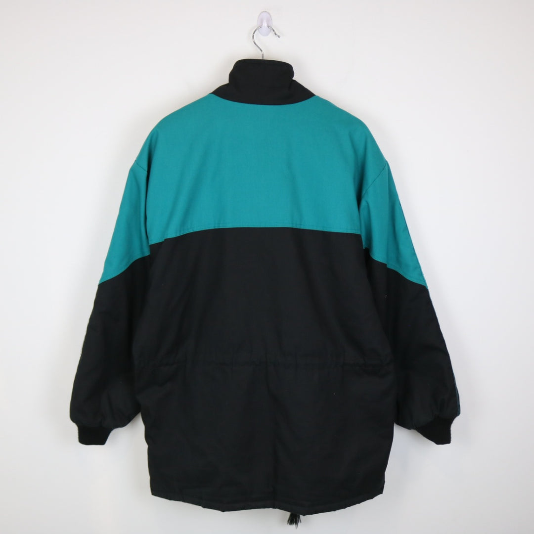 Vintage 90's Canyon Guide Aztec Puffer Jacket - L-NEWLIFE Clothing