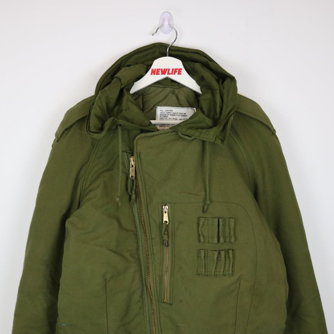 Vintage 1991 Canadian Military Combat Vehicle Lined Jacket - M-NEWLIFE Clothing
