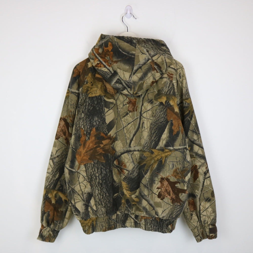 Vintage 90's Real Tree Camo Hooded Work Jacket - M-NEWLIFE Clothing