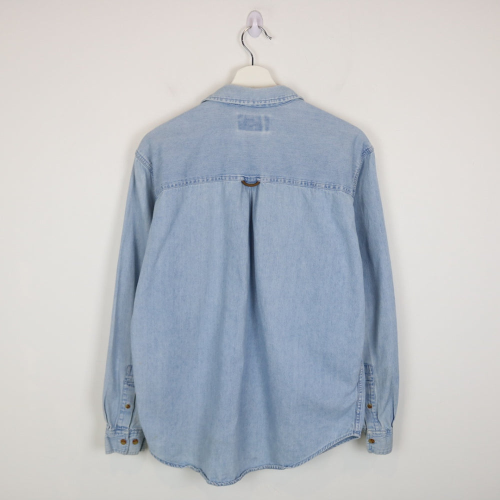 Vintage 90's Marlboro Denim Button Up - M-NEWLIFE Clothing