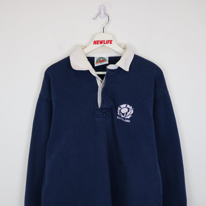 Vintage 00's Scotland Rugby Polo Shirt - XL-NEWLIFE Clothing