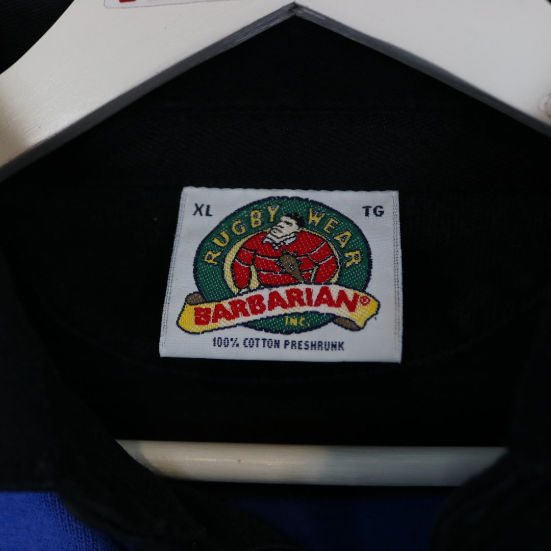 Vintage 00's Striped Rugby Polo Shirt - XL-NEWLIFE Clothing