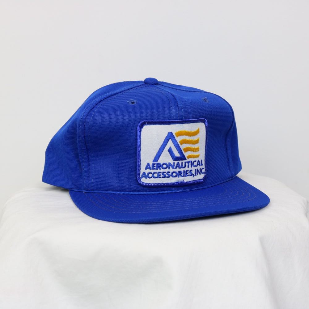 Vintage 80's Aeronautical Accessories Trucker Hat - OS-NEWLIFE Clothing