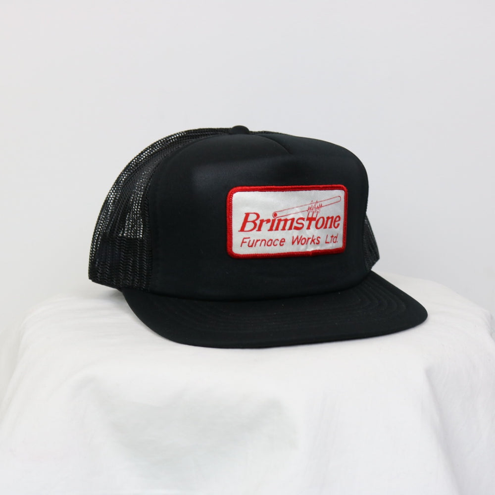 Vintage 80's Brimstone Furnace Trucker Hat - OS-NEWLIFE Clothing