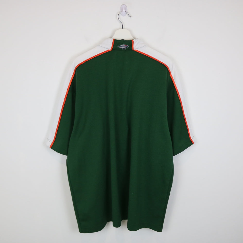 Vintage 90's University of Miami Half Zip Pullover - XL-NEWLIFE Clothing