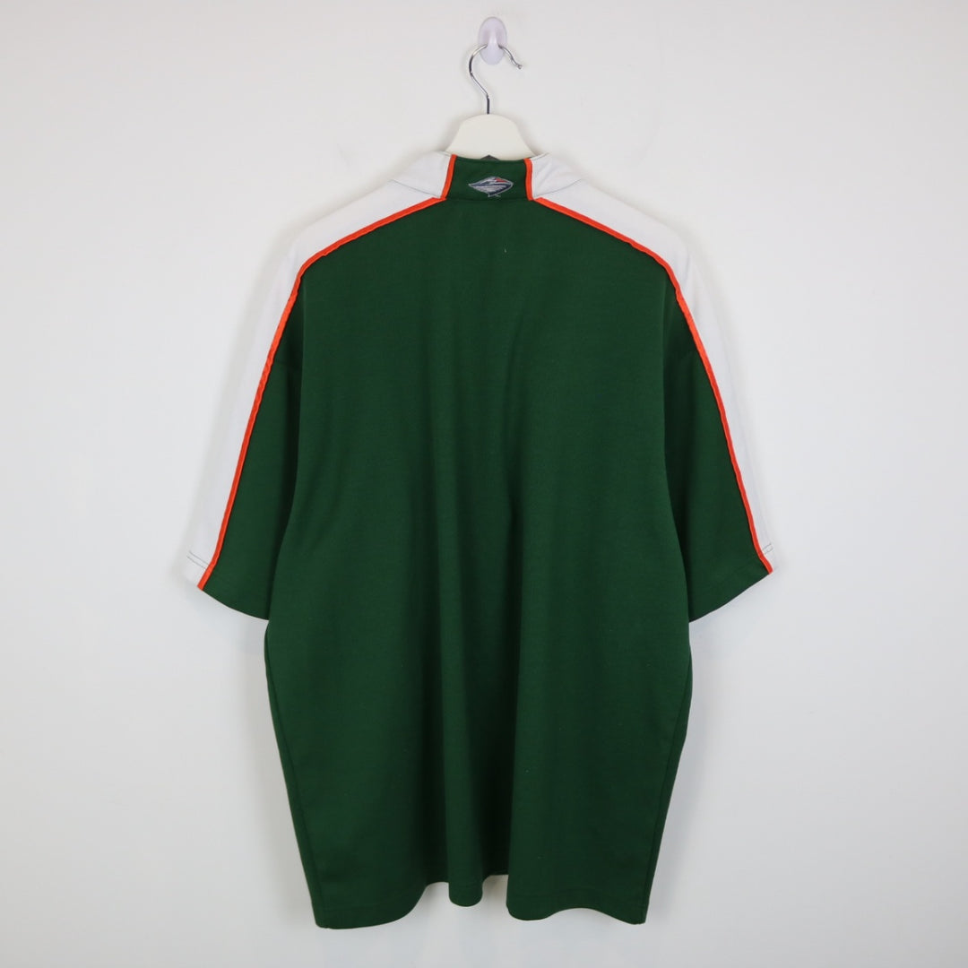 Vintage 90's University of Miami Half Zip Pullover - XL-NEWLIFE Clothing