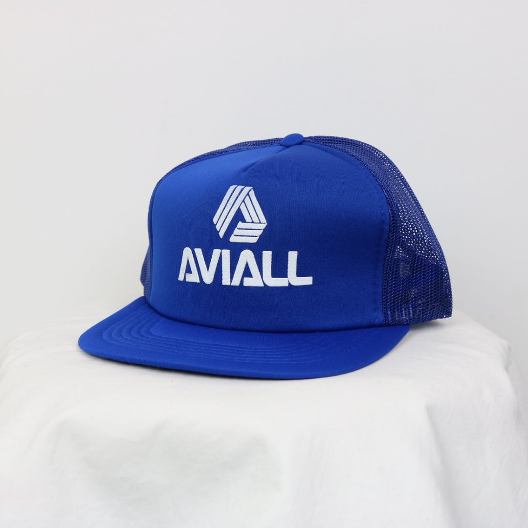 Vintage 80's Aviall Trucker Hat - OS-NEWLIFE Clothing