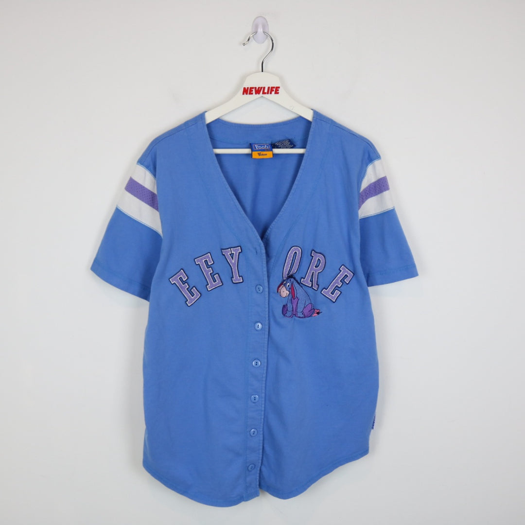Vintage 90's DIsney Winnie the Pooh Eeyore Baseball Jersey - M-NEWLIFE Clothing