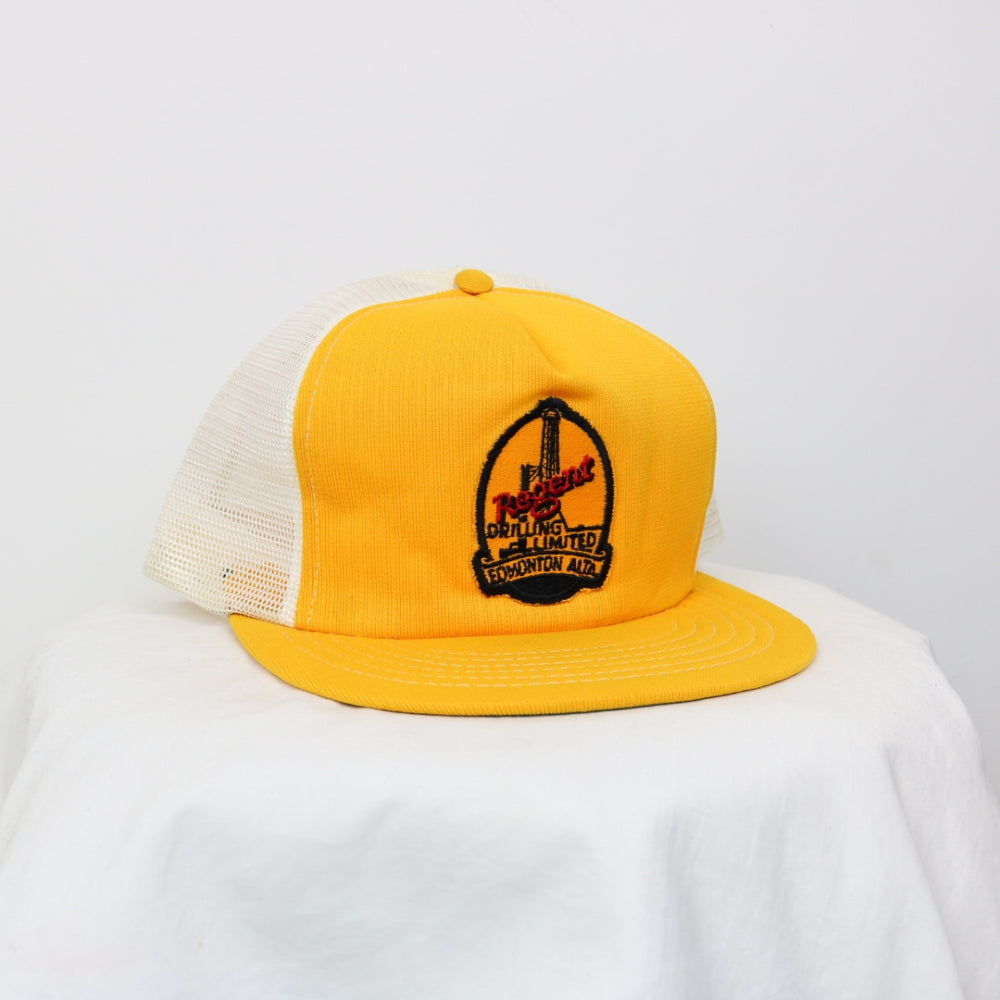 Vintage 80's Regent Drilling Trucker Hat - OS-NEWLIFE Clothing