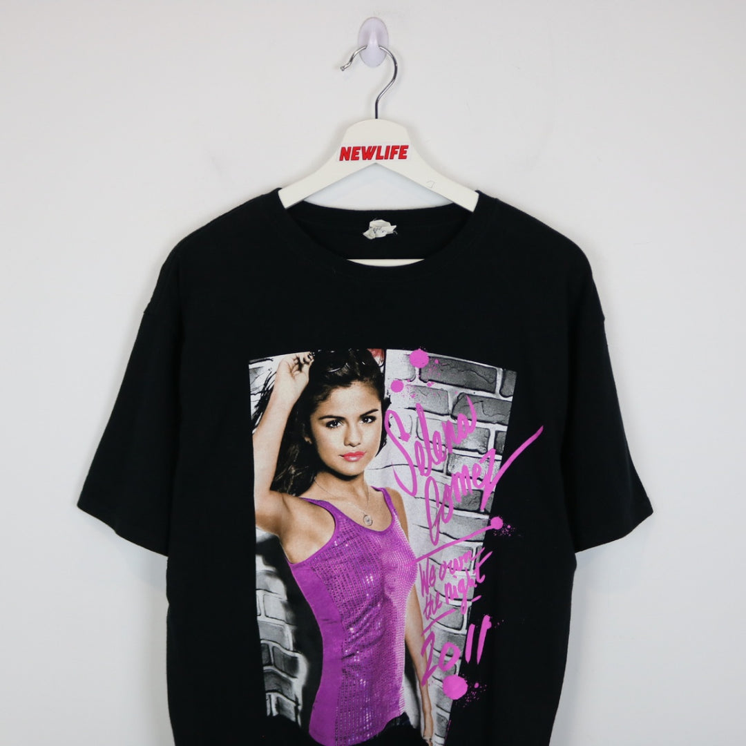 2011 Selena Gomez We Own the Night Tour Tee - L-NEWLIFE Clothing
