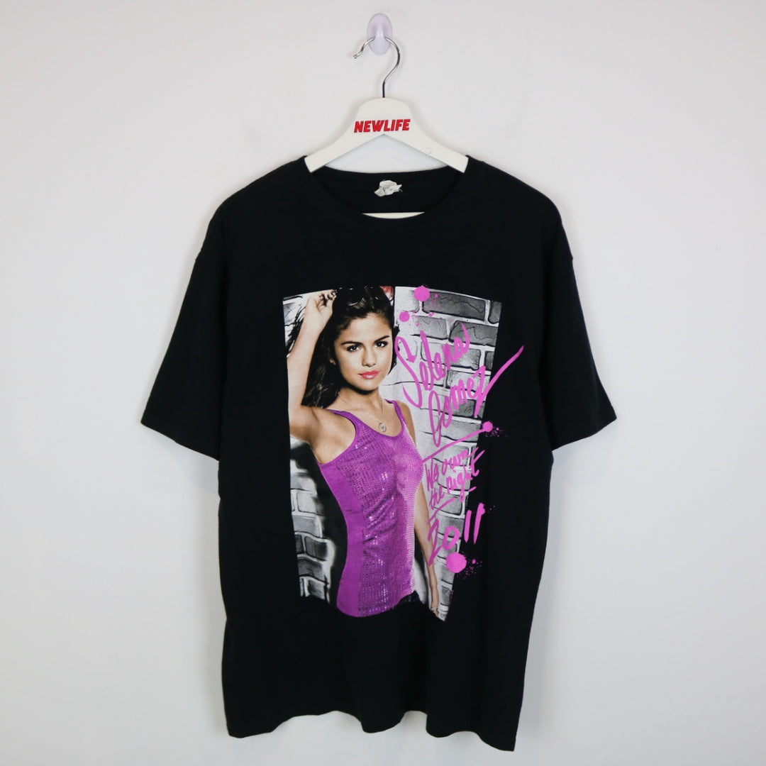 2011 Selena Gomez We Own the Night Tour Tee - L-NEWLIFE Clothing