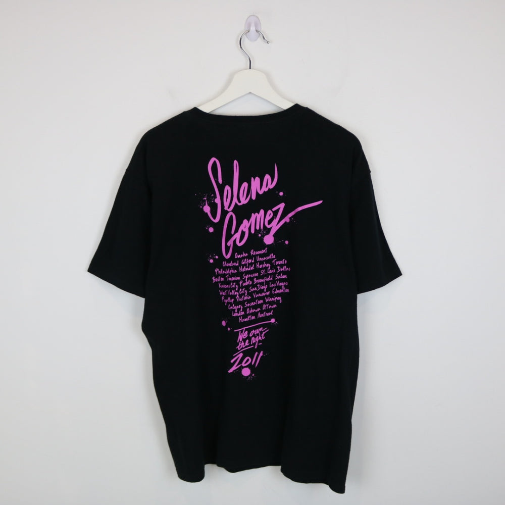 2011 Selena Gomez We Own the Night Tour Tee - L-NEWLIFE Clothing