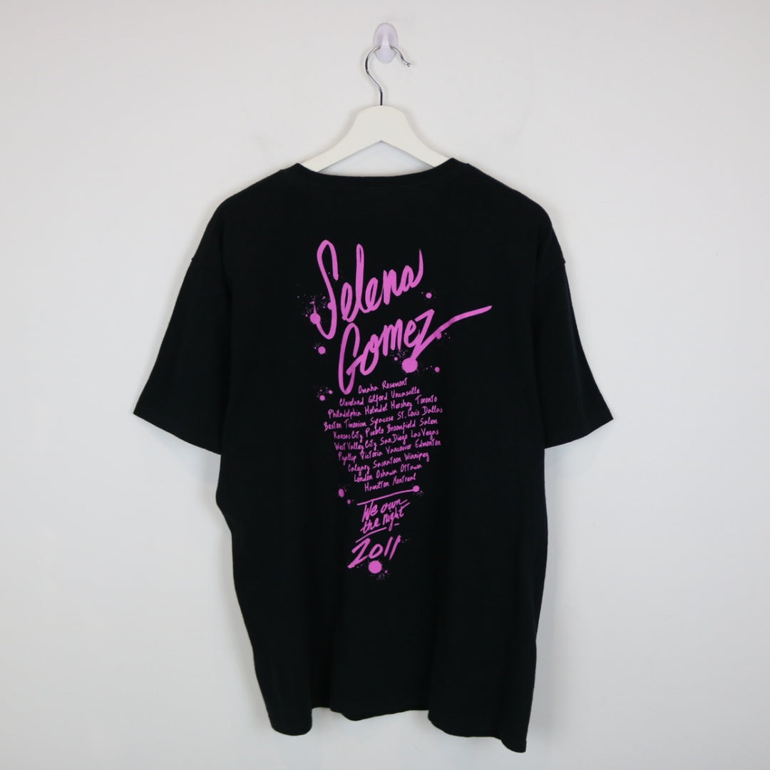 2011 Selena Gomez We Own the Night Tour Tee - L-NEWLIFE Clothing