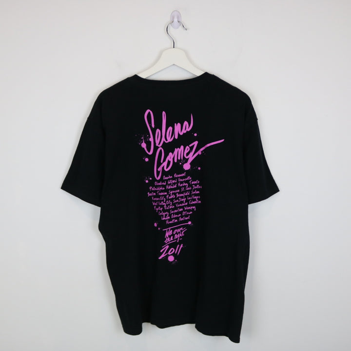 2011 Selena Gomez We Own the Night Tour Tee - L-NEWLIFE Clothing