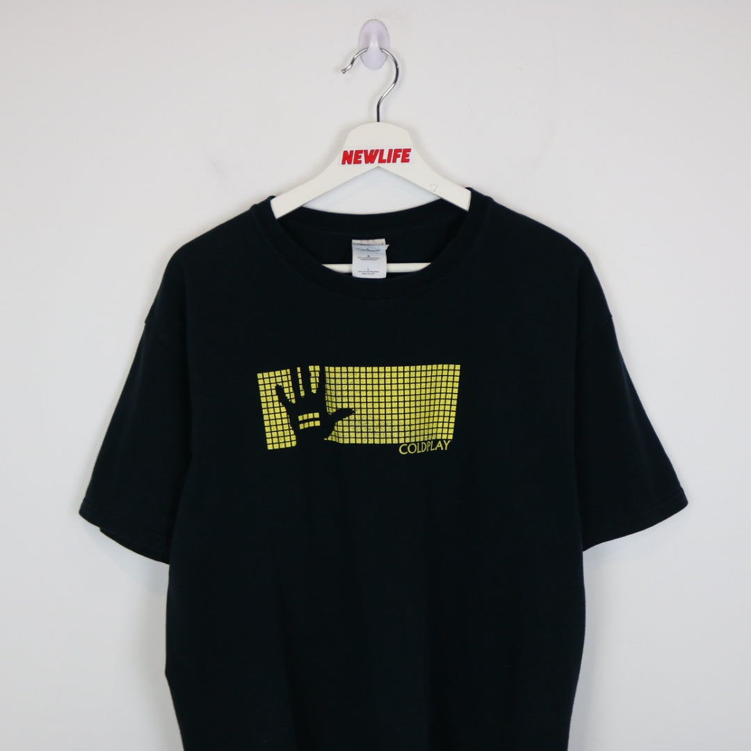 Vintage 2006 Coldplay Twisted Logic Tour Tee - L-NEWLIFE Clothing