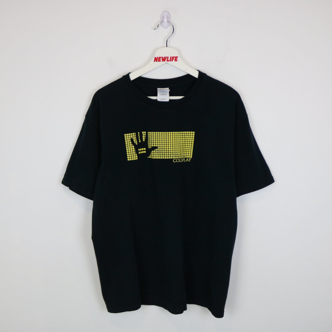 Vintage 2006 Coldplay Twisted Logic Tour Tee - L-NEWLIFE Clothing