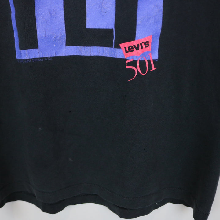 Vintage 90's Button Your Fly Levi's 501 Tee - M-NEWLIFE Clothing