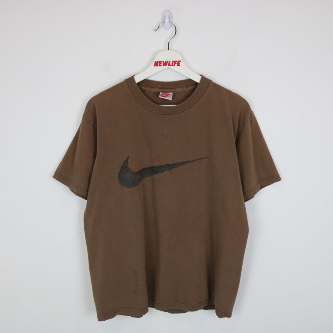Vintage 90's Nike Swoosh Tee - M-NEWLIFE Clothing