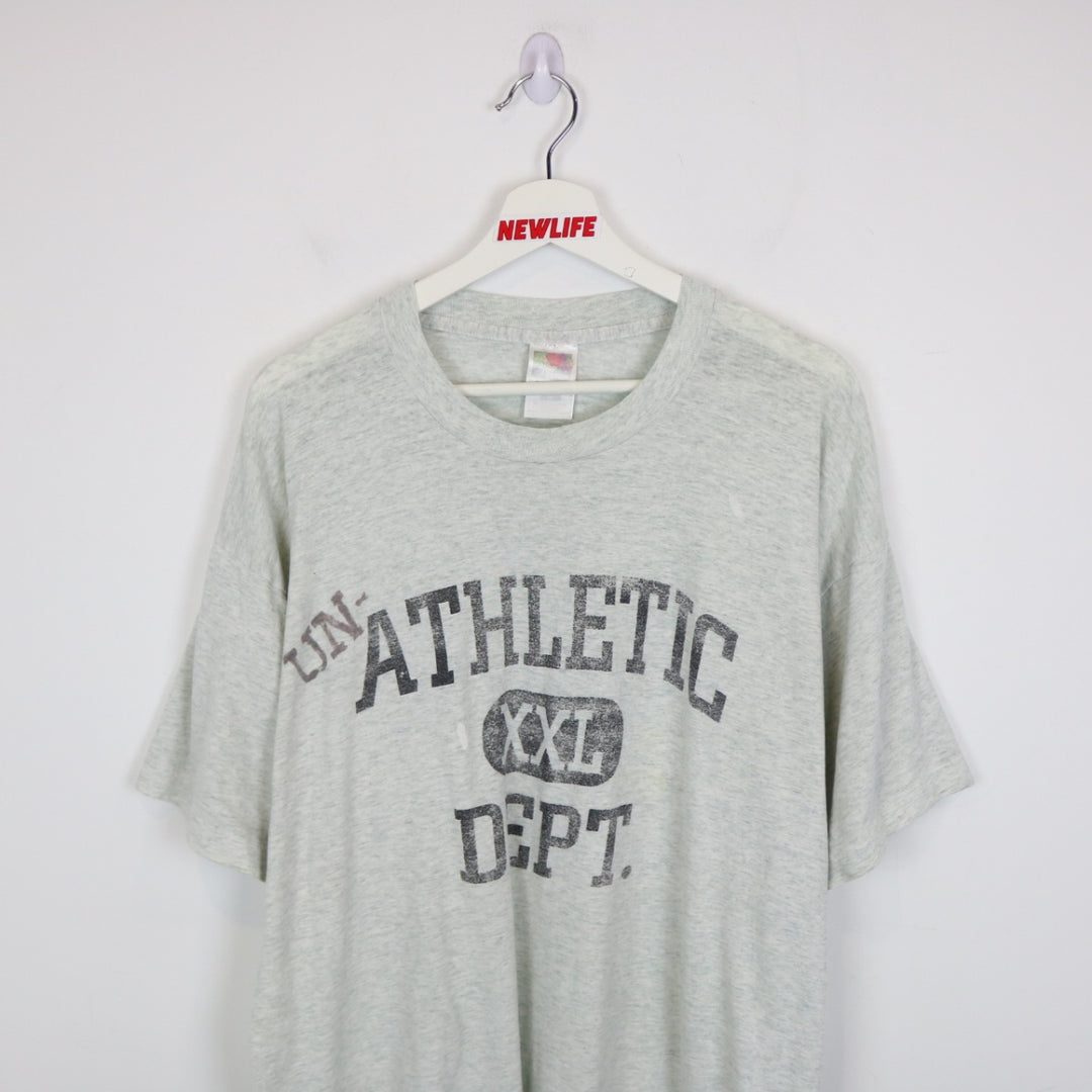 Vintage 90's Un-Athletic Department Tee - XL-NEWLIFE Clothing