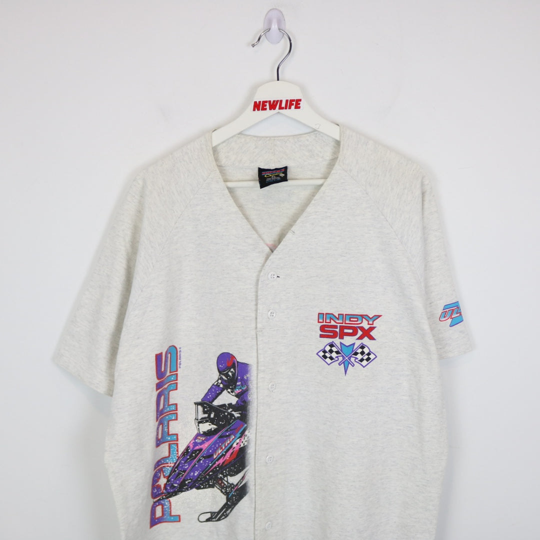 Vintage 90's Polaris Indy SPX Racing Baseball Jersey - XL-NEWLIFE Clothing
