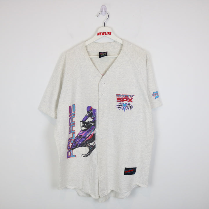 Vintage 90's Polaris Indy SPX Racing Baseball Jersey - XL-NEWLIFE Clothing