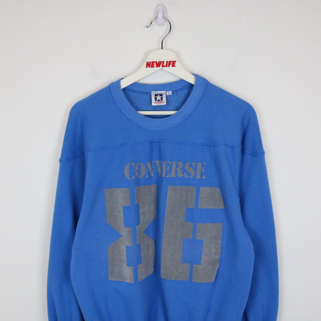 Vintage 90's Converse 86 Crewneck - M-NEWLIFE Clothing