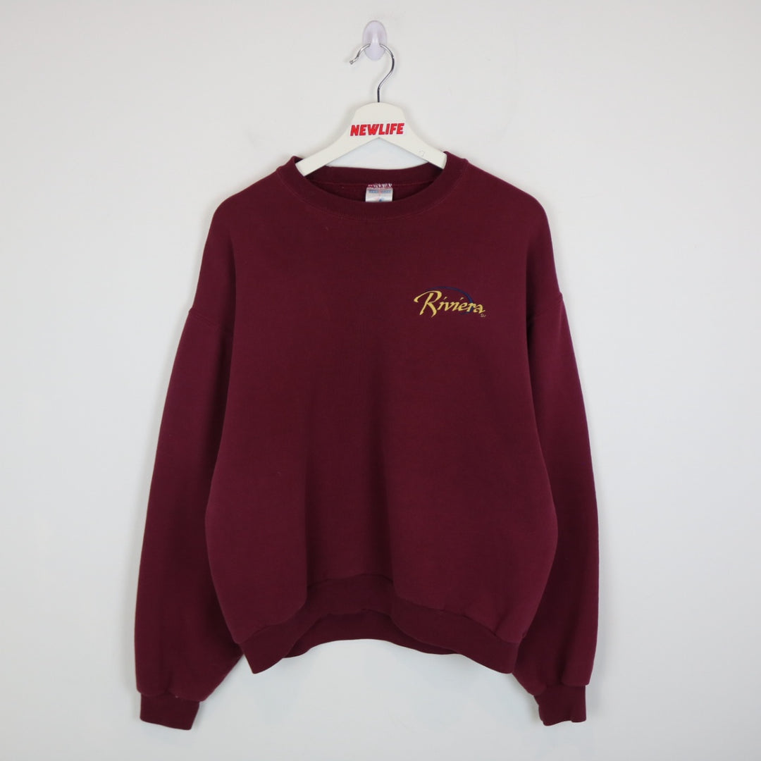 Vintage 00's Riviera Mexico Crewneck - M-NEWLIFE Clothing