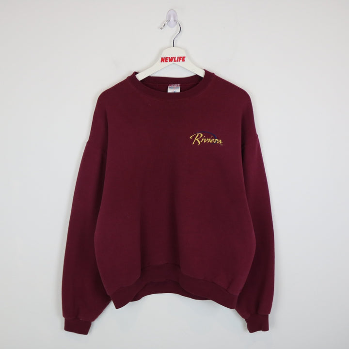Vintage 00's Riviera Mexico Crewneck - M-NEWLIFE Clothing