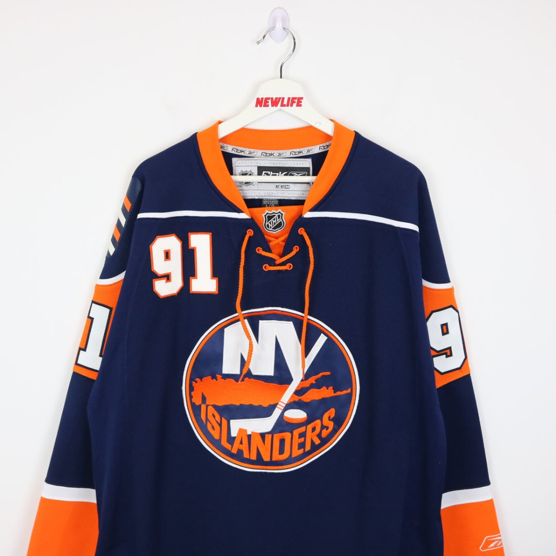 New York Islanders Tavares NHL Reebok Jersey - L-NEWLIFE Clothing