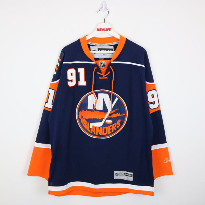 New York Islanders Tavares NHL Reebok Jersey - L-NEWLIFE Clothing