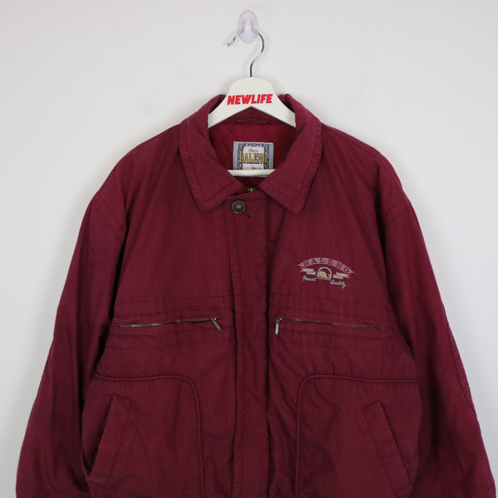 Vintage 80's Baleno Quilt Lined Jacket - L-NEWLIFE Clothing