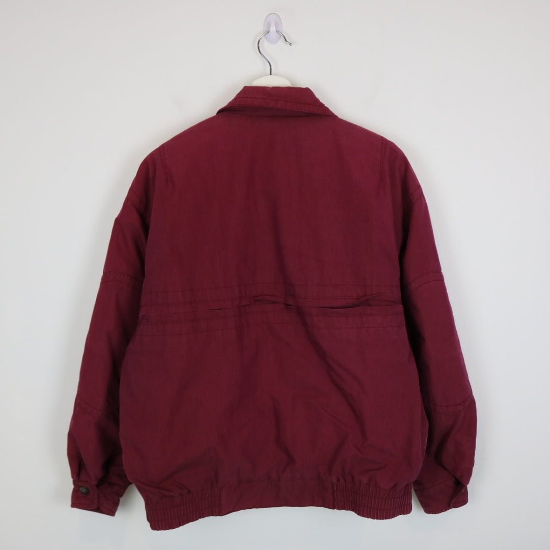 Vintage 80's Baleno Quilt Lined Jacket - L-NEWLIFE Clothing