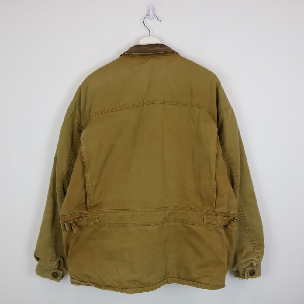 Vintage 90's St. Johns Bay Flannel Lined Chore Jacket - XL-NEWLIFE Clothing