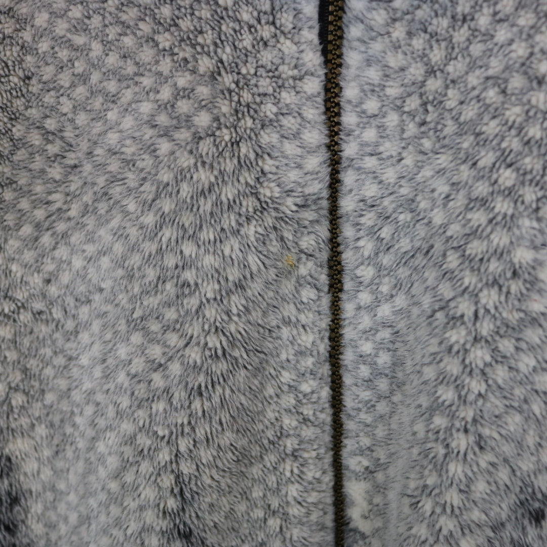 Vintage 90's Marshlands Wolf Nature Fleece Jacket - L-NEWLIFE Clothing