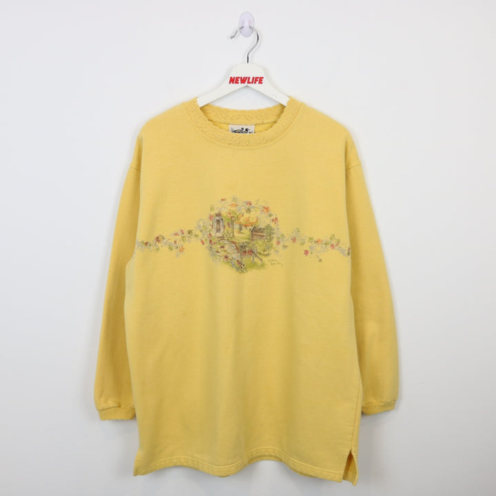 Vintage 90's Backyard Nature Crewneck - M/L-NEWLIFE Clothing