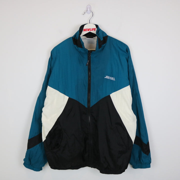 Vintage 90's Brooks Windbreaker Jacket - L-NEWLIFE Clothing