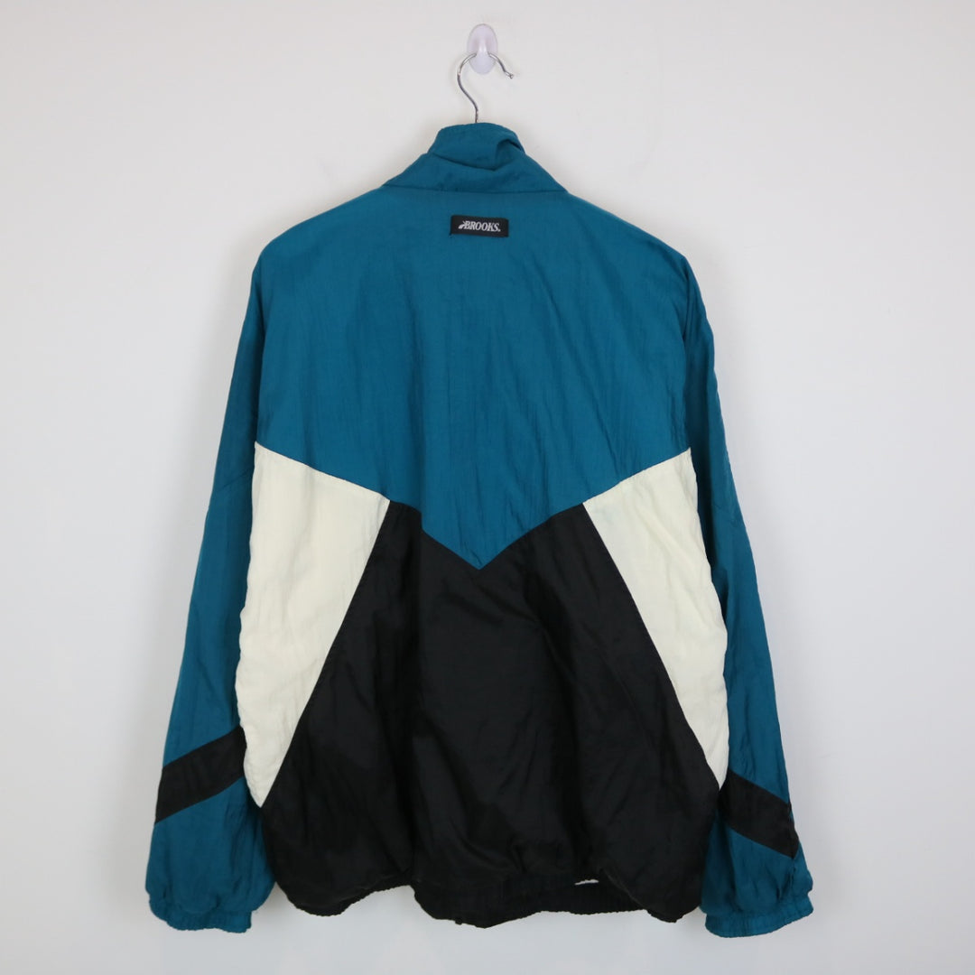 Vintage 90's Brooks Windbreaker Jacket - L-NEWLIFE Clothing
