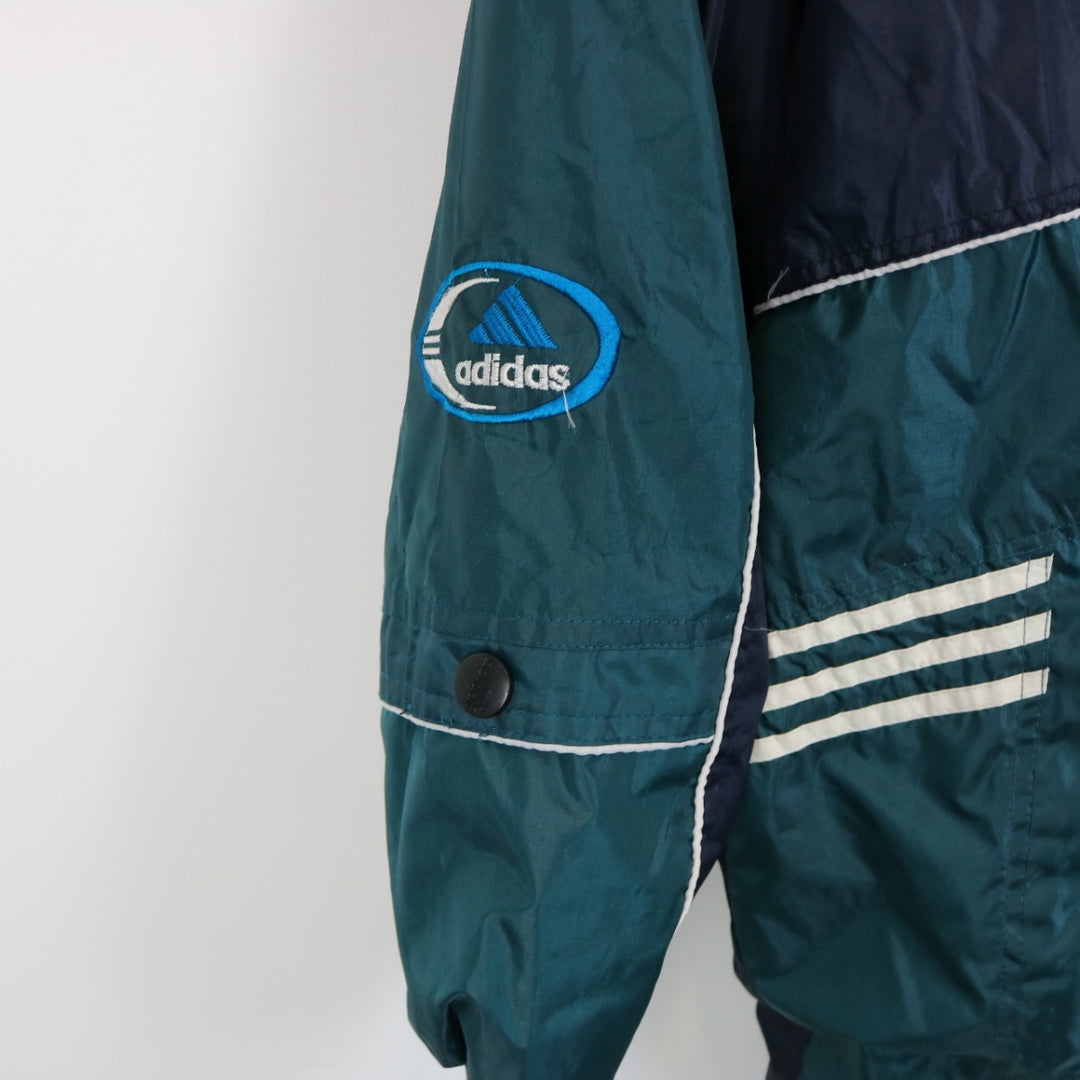 Vintage 90's Bootleg Adidas Reversible Puffer Jacket - M/L-NEWLIFE Clothing