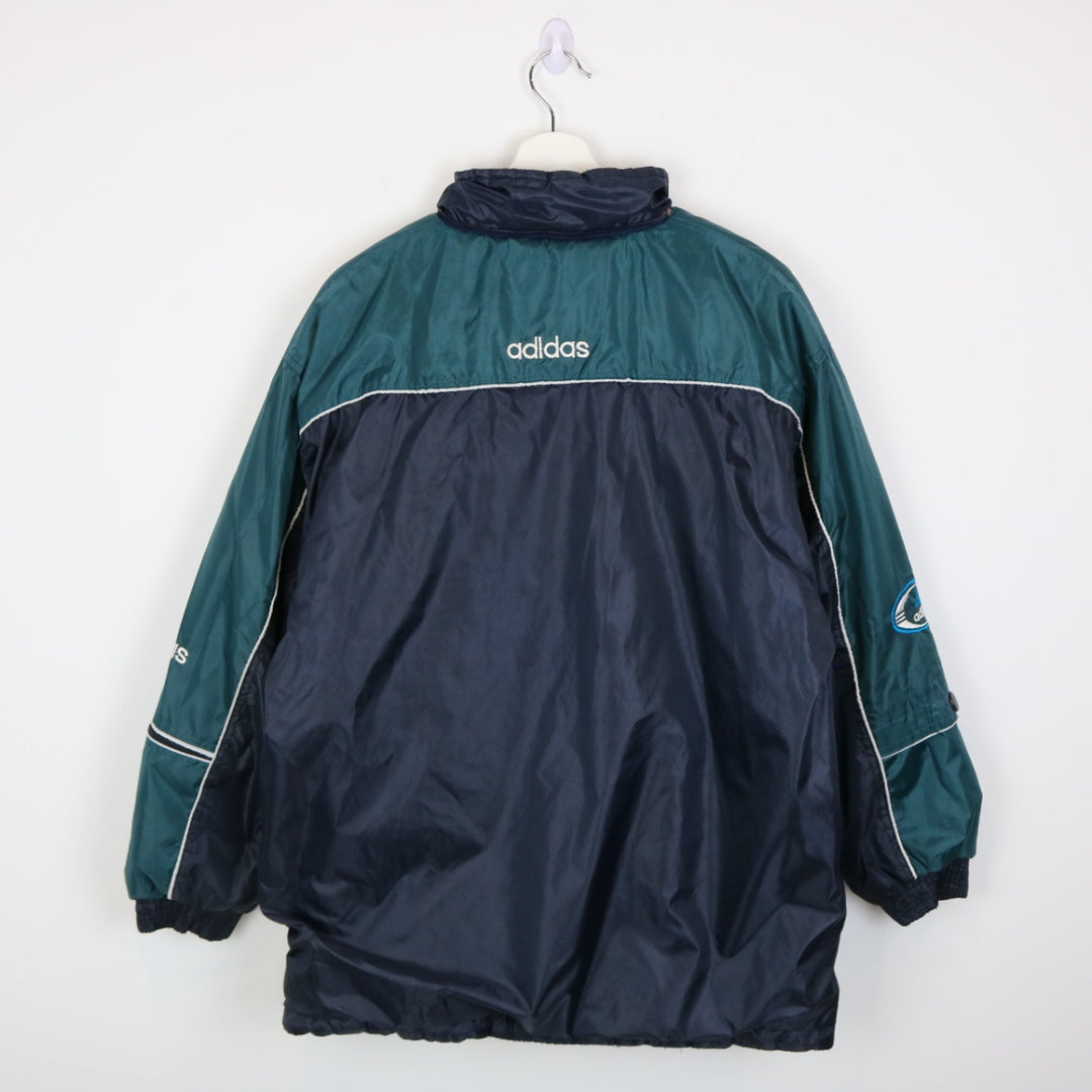 Vintage 90's Bootleg Adidas Reversible Puffer Jacket - M/L-NEWLIFE Clothing