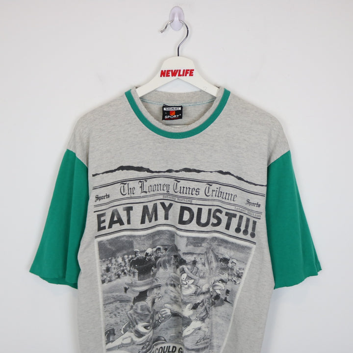Vintage 1995 Eat My Dust Looney Tunes Tee - M-NEWLIFE Clothing