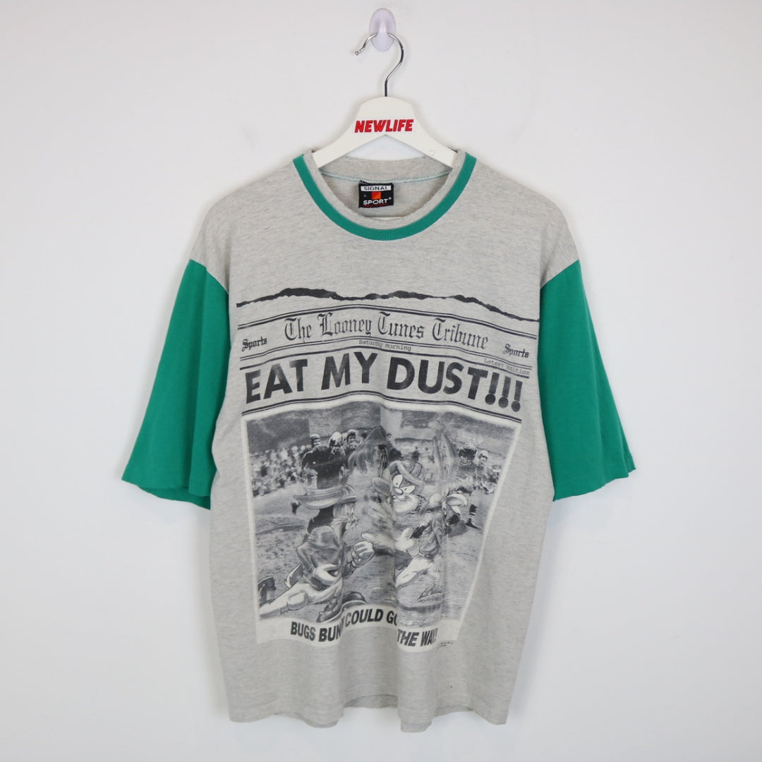 Vintage 1995 Eat My Dust Looney Tunes Tee - M-NEWLIFE Clothing