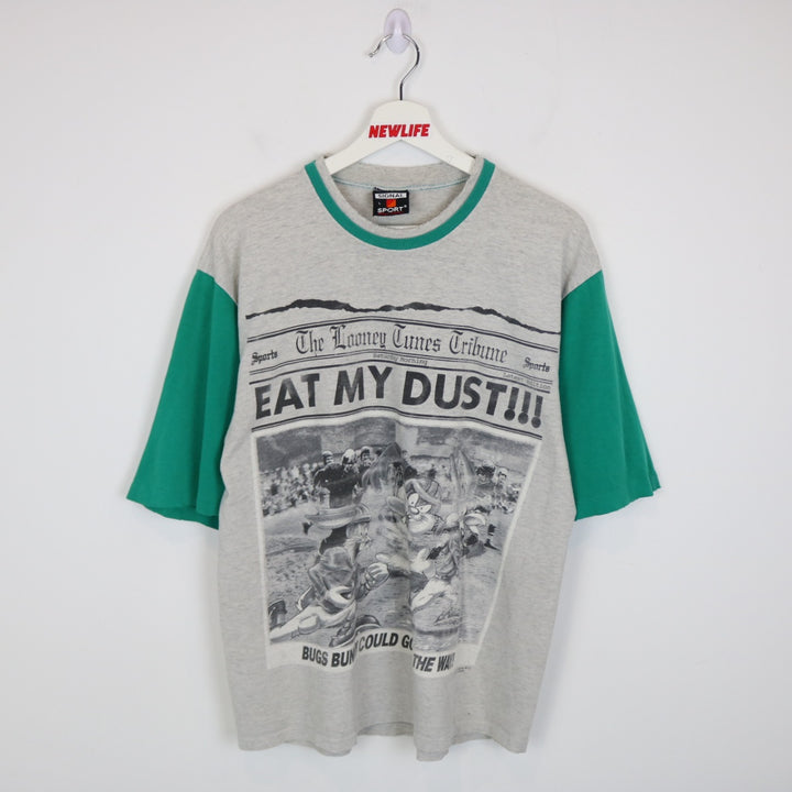 Vintage 1995 Eat My Dust Looney Tunes Tee - M-NEWLIFE Clothing