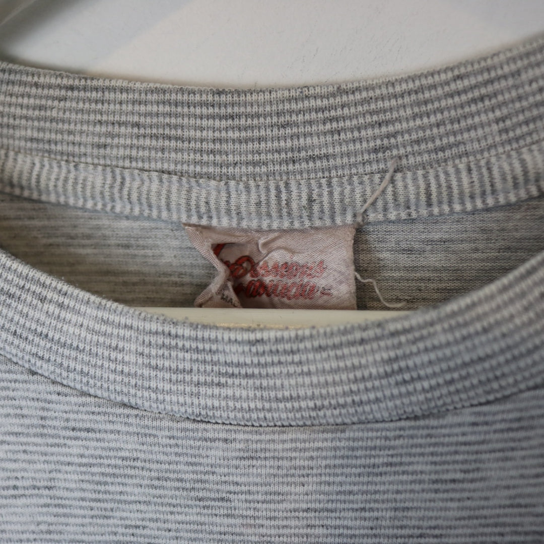 VIntage 90's Ottawa Canada Striped Tee - L-NEWLIFE Clothing