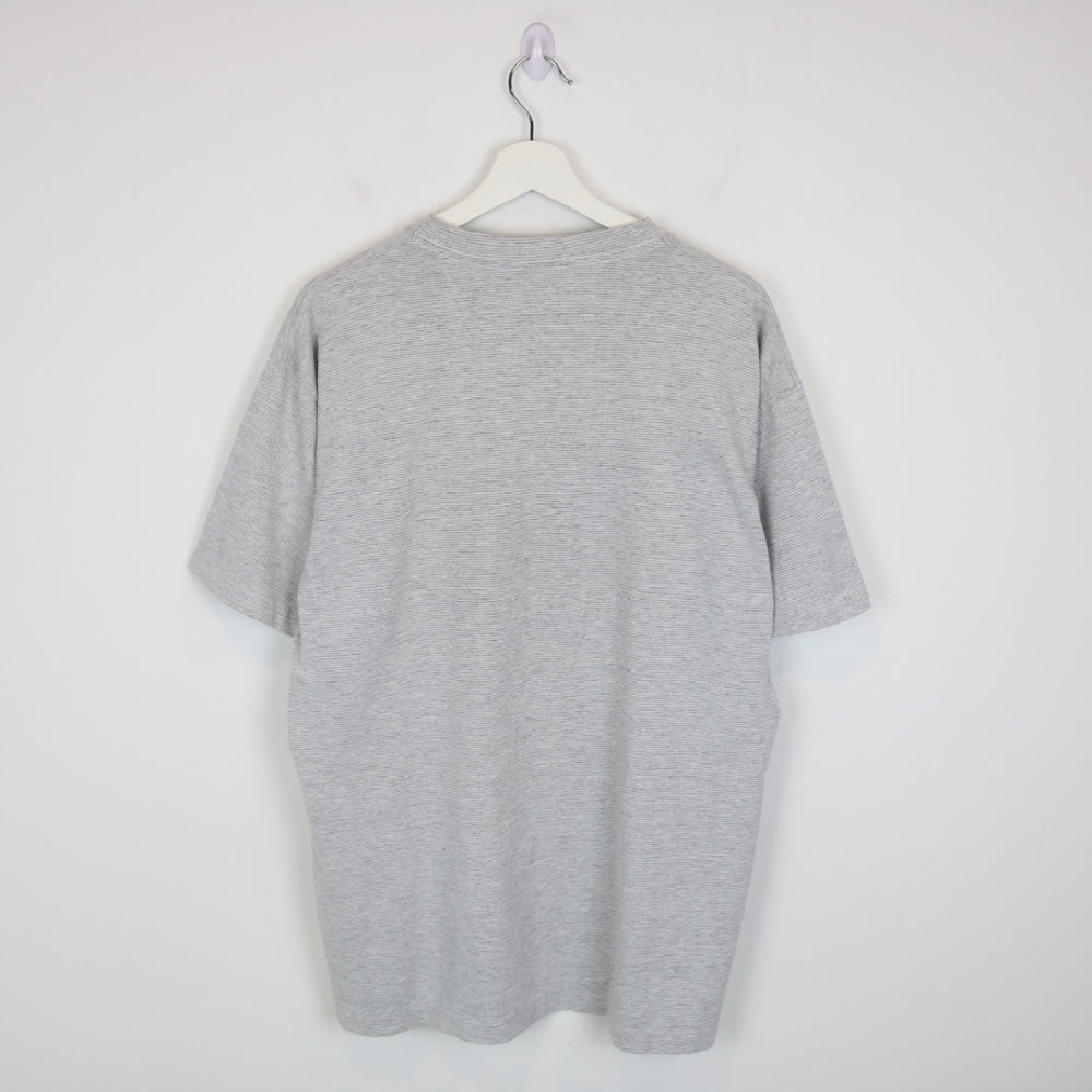VIntage 90's Ottawa Canada Striped Tee - L-NEWLIFE Clothing