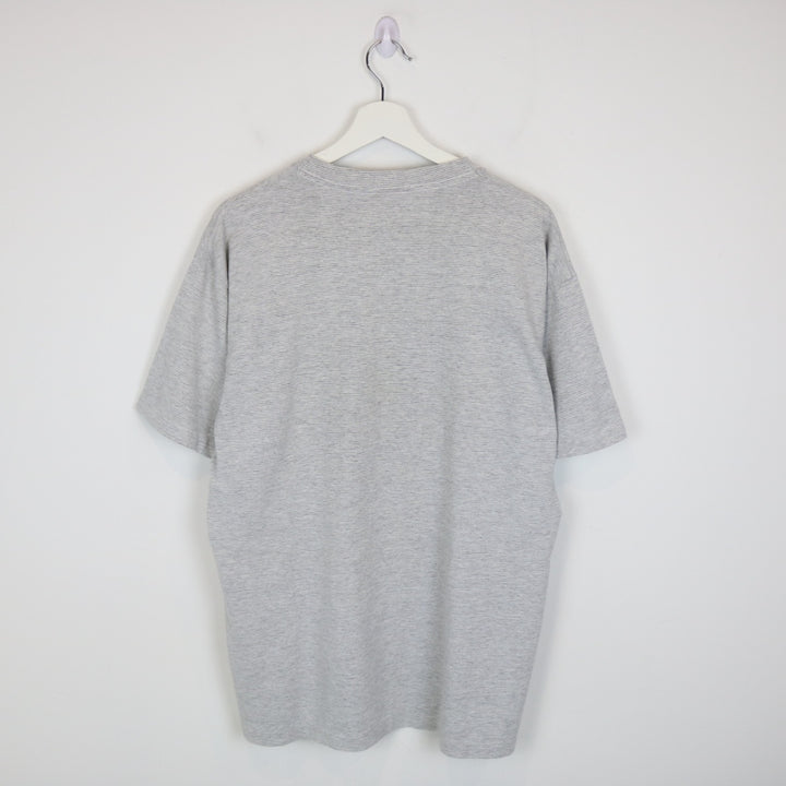 VIntage 90's Ottawa Canada Striped Tee - L-NEWLIFE Clothing