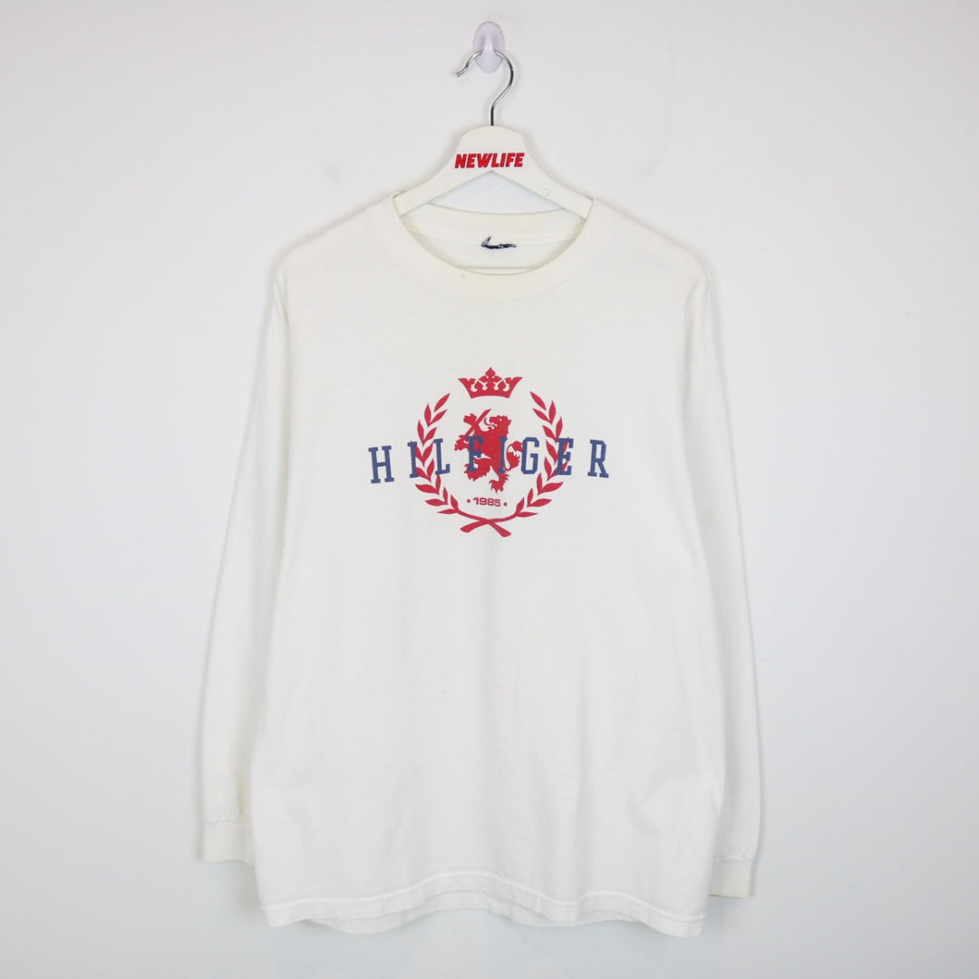 Vintage 90's Tommy Hilfiger Long Sleeve Tee - L-NEWLIFE Clothing