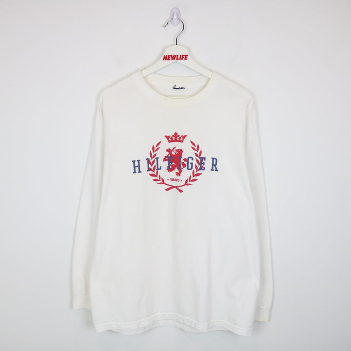 Vintage 90's Tommy Hilfiger Long Sleeve Tee - L-NEWLIFE Clothing