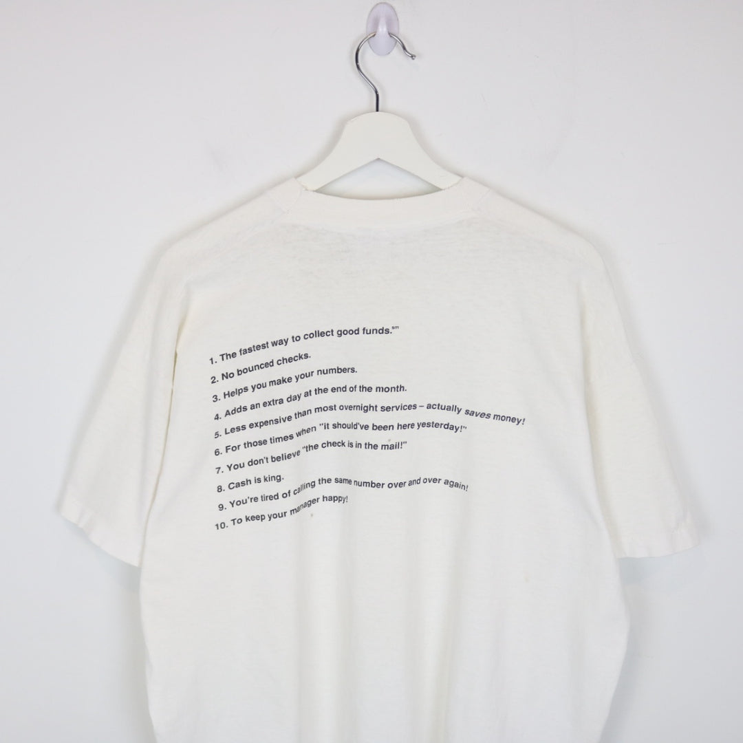Vintage 90's Western Union Financial Tee - XL-NEWLIFE Clothing