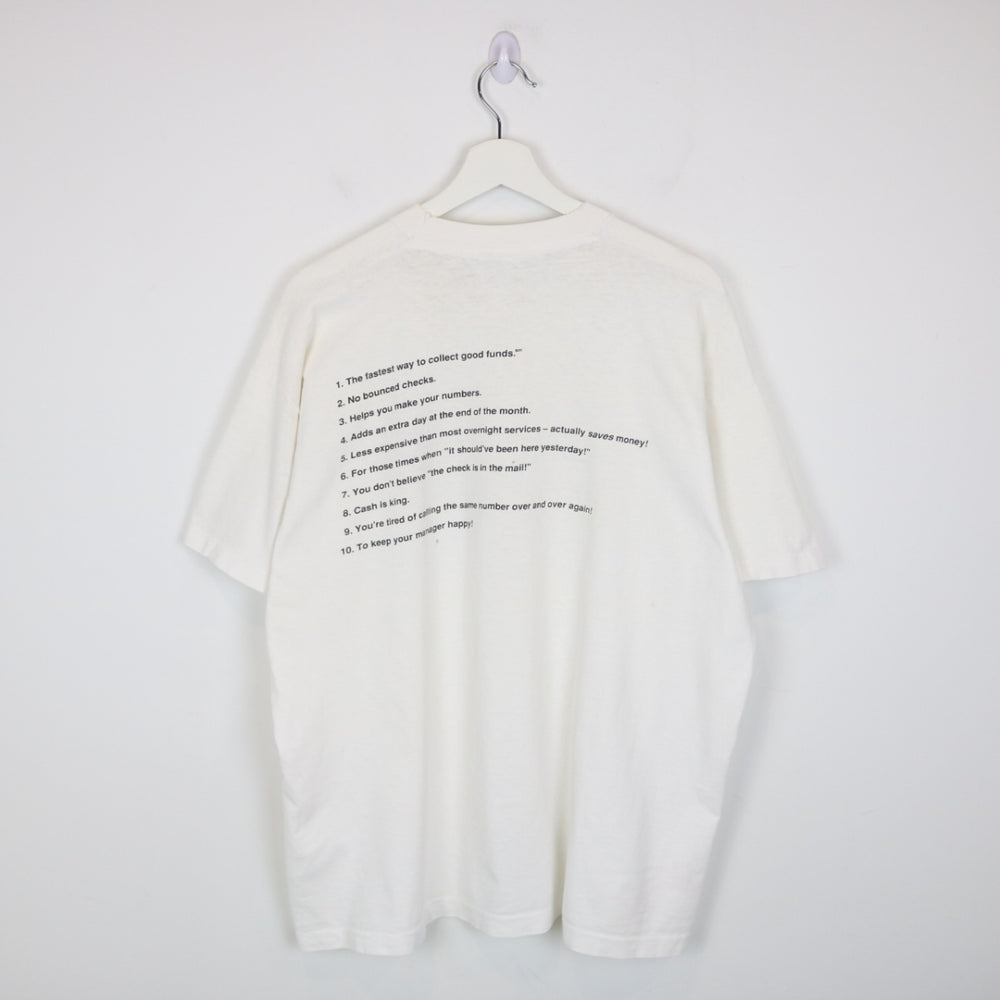 Vintage 90's Western Union Financial Tee - XL-NEWLIFE Clothing